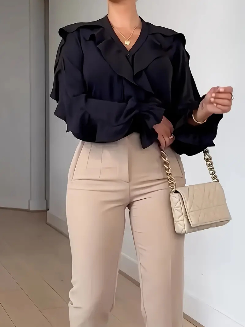 A Vintage Style Blouse with Delicate Timeless Details