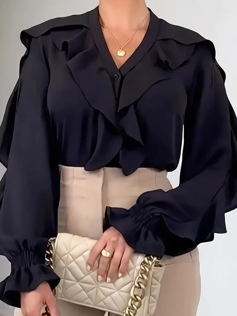 A Vintage Style Blouse with Delicate Timeless Details