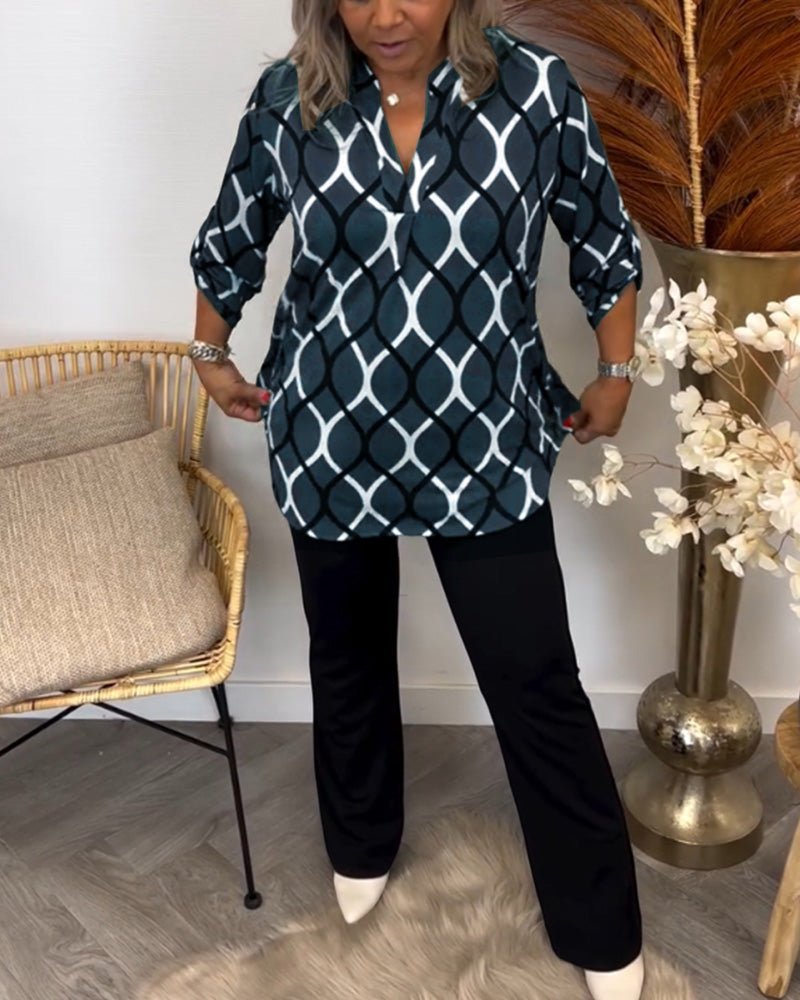 Vintage Inspired Blouse with a Contemporary Edge