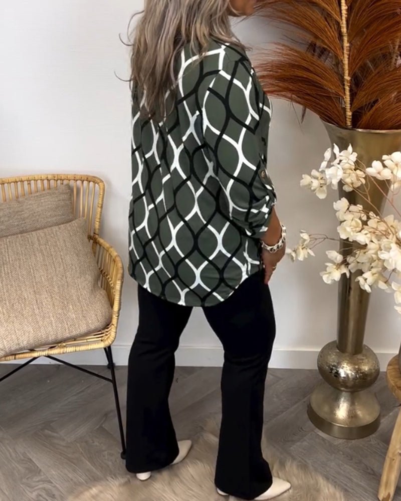 Vintage Inspired Blouse with a Contemporary Edge