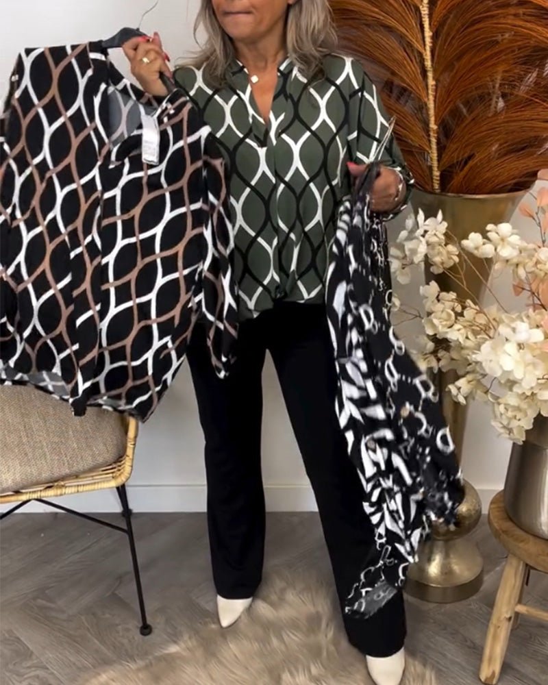 Vintage Inspired Blouse with a Contemporary Edge