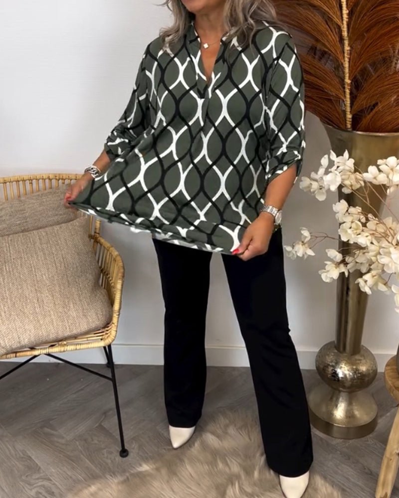 Vintage Inspired Blouse with a Contemporary Edge