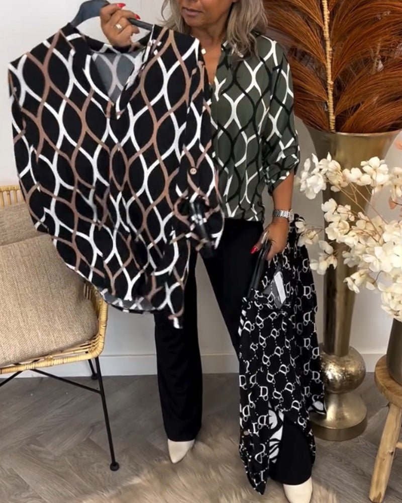 Vintage Inspired Blouse with a Contemporary Edge