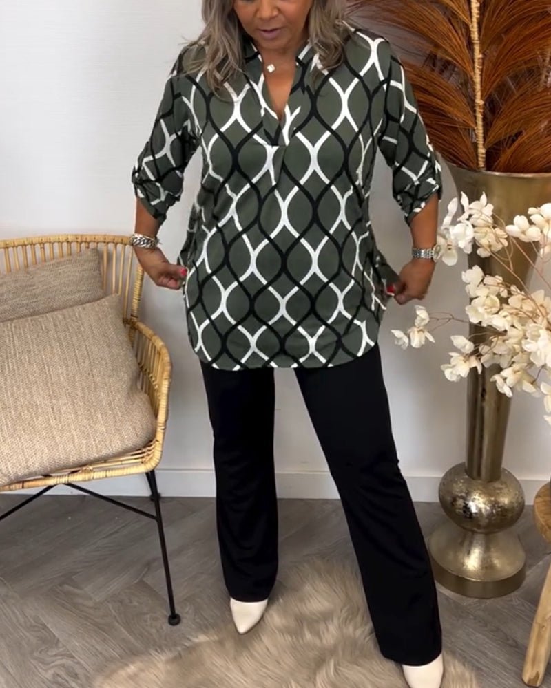 Vintage Inspired Blouse with a Contemporary Edge