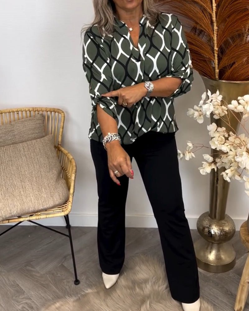 Vintage Inspired Blouse with a Contemporary Edge
