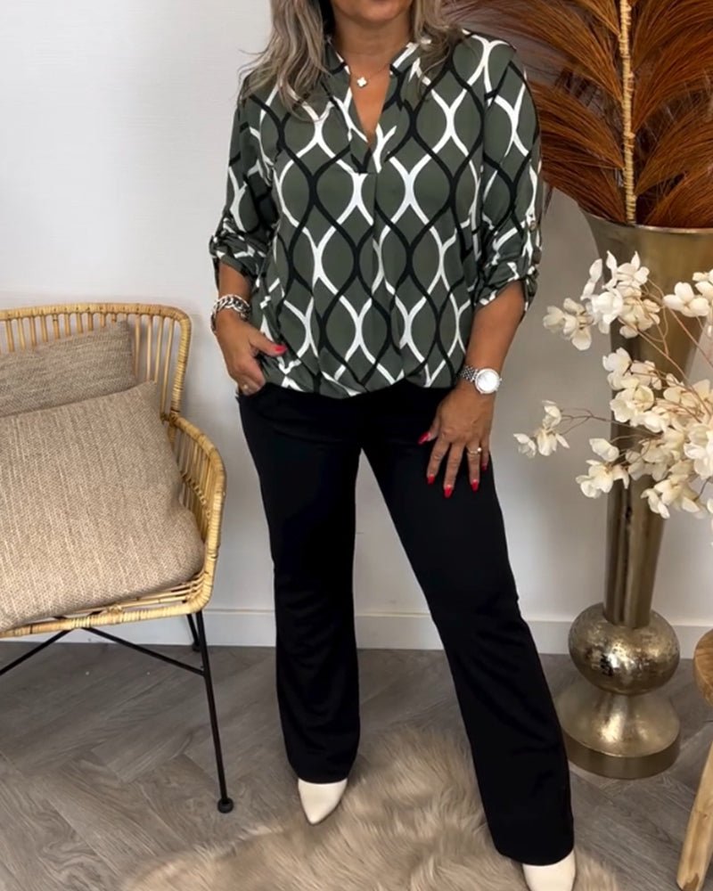 Vintage Inspired Blouse with a Contemporary Edge