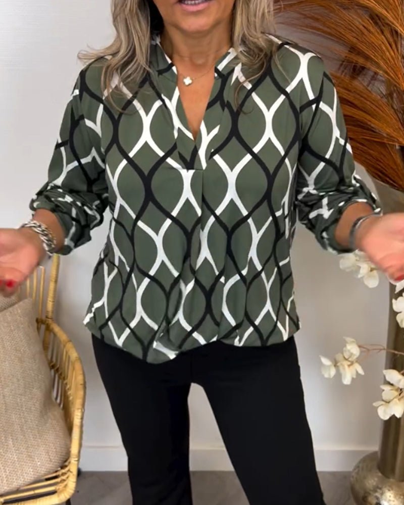 Vintage Inspired Blouse with a Contemporary Edge