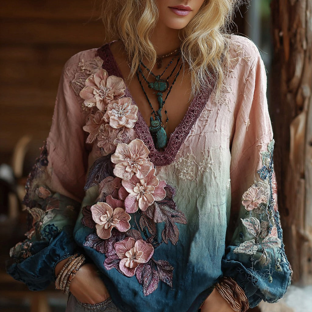 Pink blue