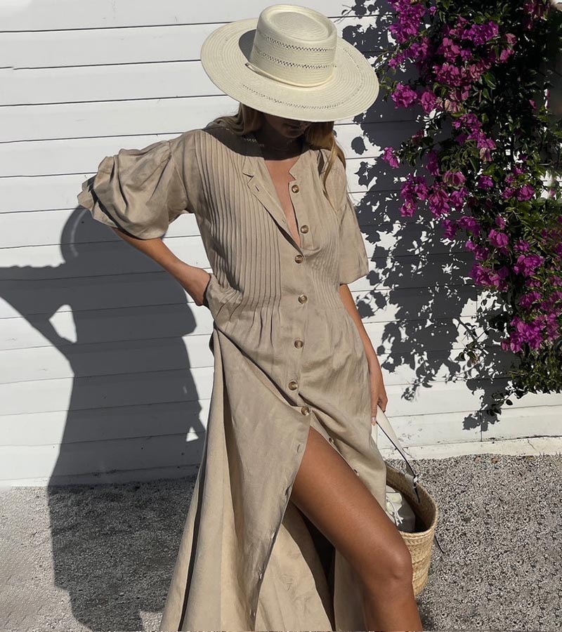 Elegantly Styled Dress for Everyday Wear