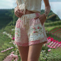Pink white