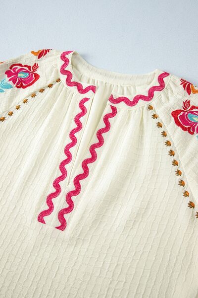 Vintage Inspired Blouse with a Contemporary Edge