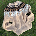 Men'S Vintage Jacquard Knit Sweater elevenforest