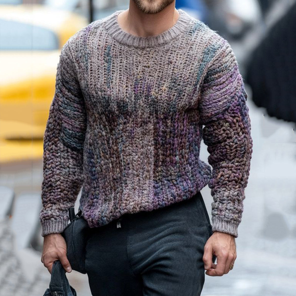 Fairman Island Warmth Jacquard Retro Pattern Cozy Sweater artswardrobe