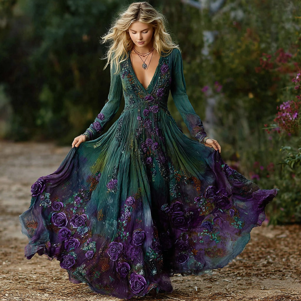Purple green