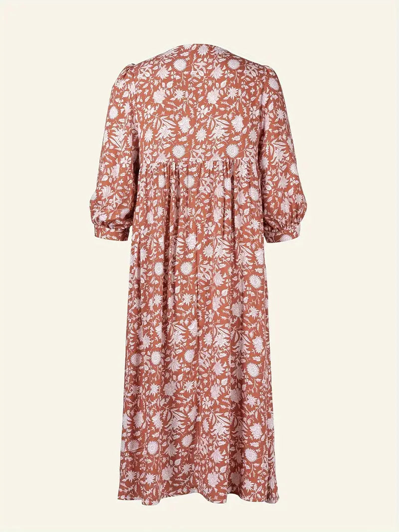 A Vintage Style Dress with Delicate Timeless Details
