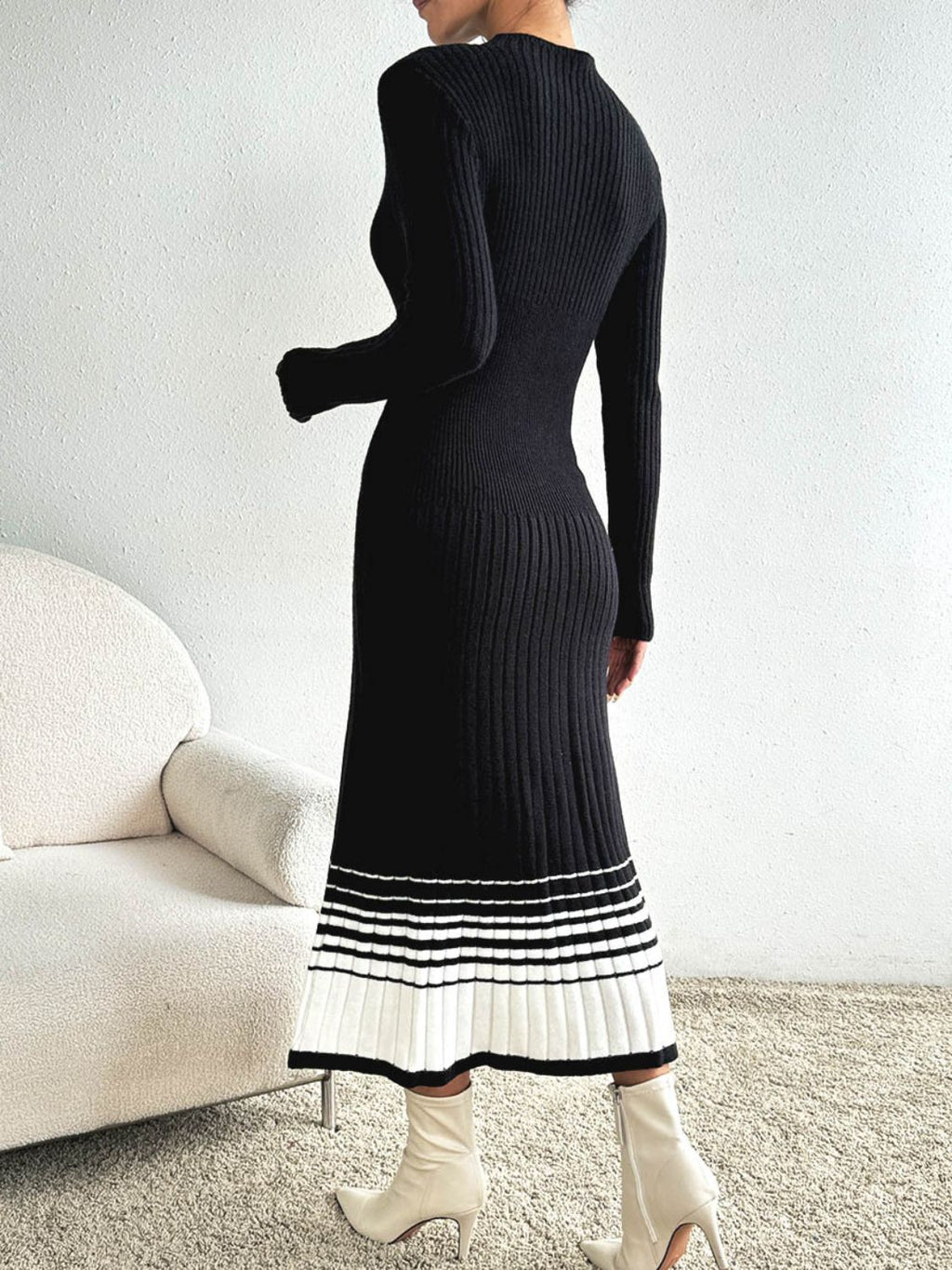 A Vintage Style Sweater with Delicate Timeless Details