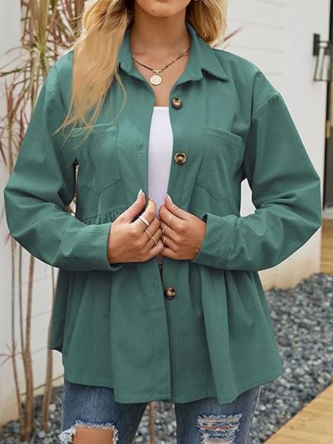 A Vintage Style Shirt with Delicate Timeless Details