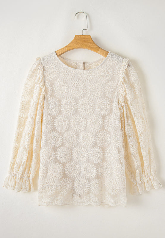 Gracefully Styled Blouse for Any Occasion