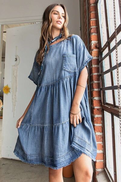 Elegantly Styled Dress for Everyday Wear