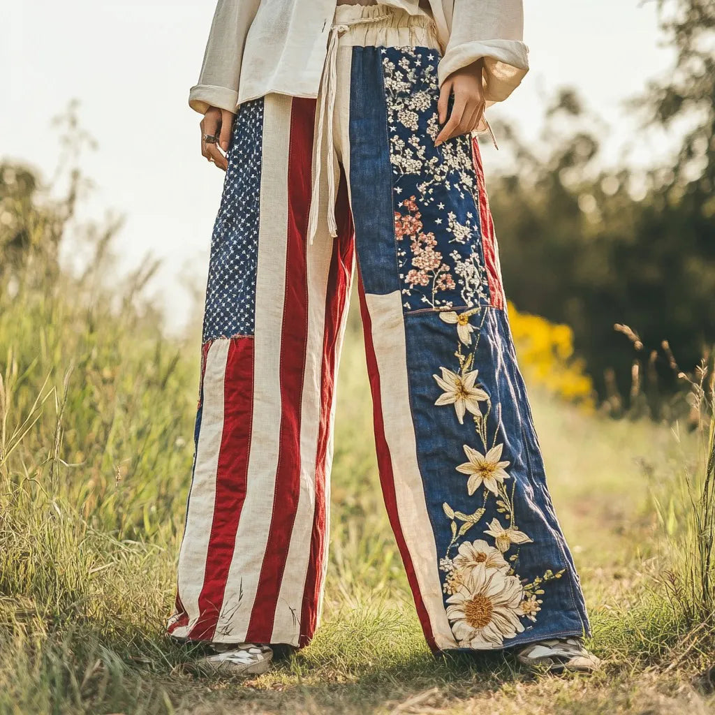 Blue red
