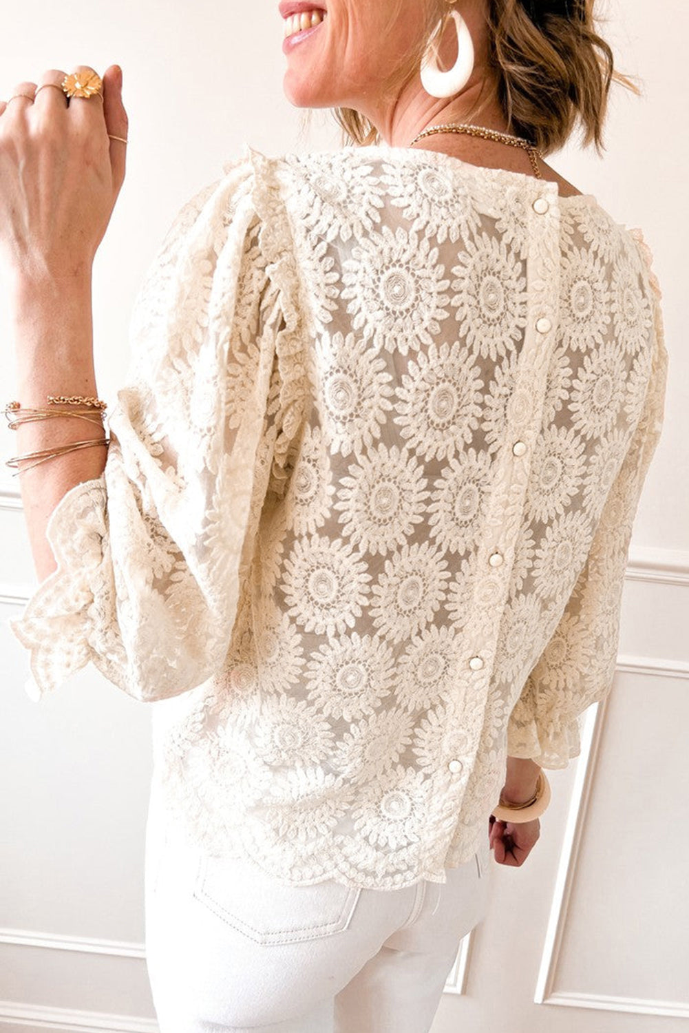 Gracefully Styled Blouse for Any Occasion