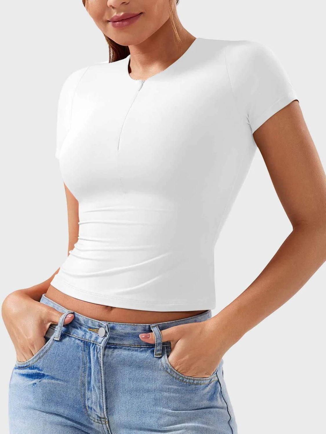 Well Tailored T-Shirt with a Graceful Silhouette