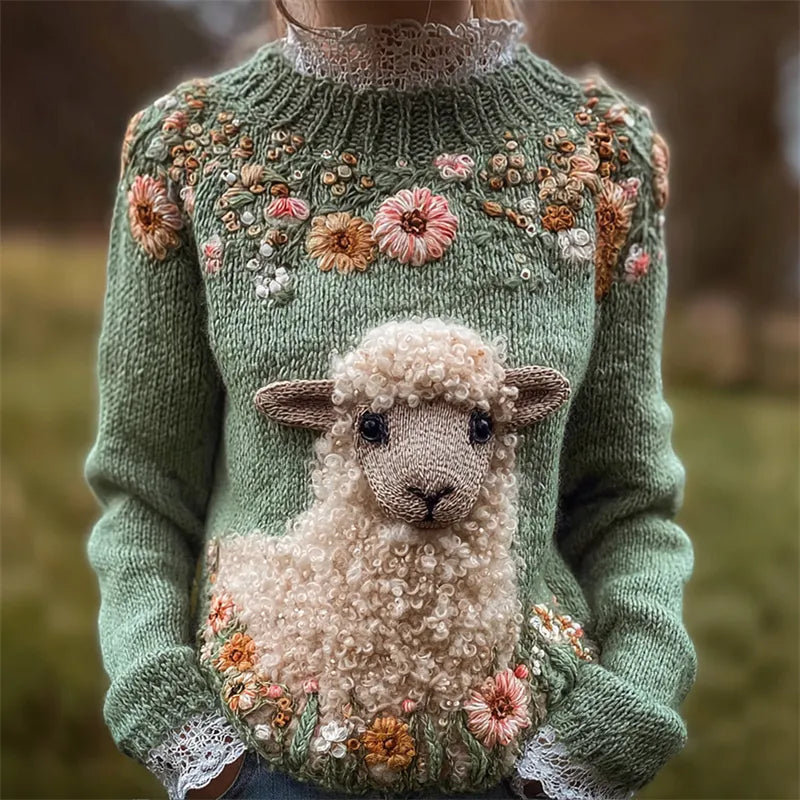 Gracefully Designed Sweater
