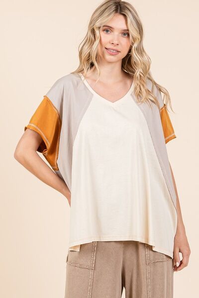 Well Tailored T-Shirt with a Graceful Silhouette