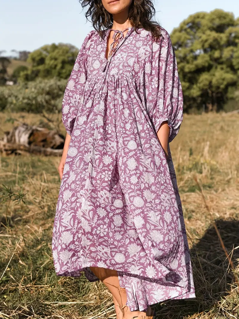 A Vintage Style Dress with Delicate Timeless Details
