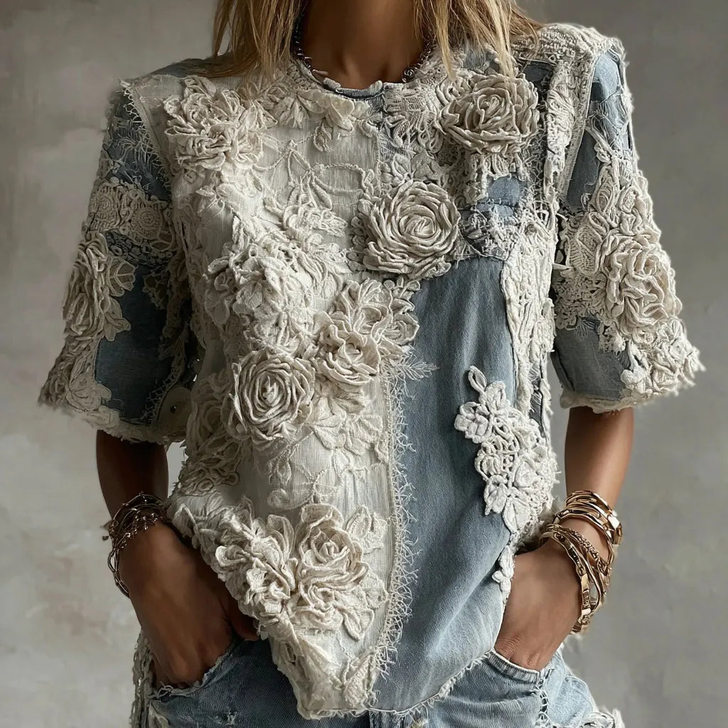 Blue white