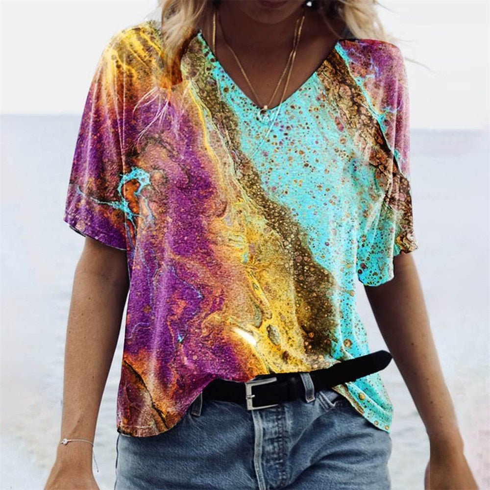 Colorful beach