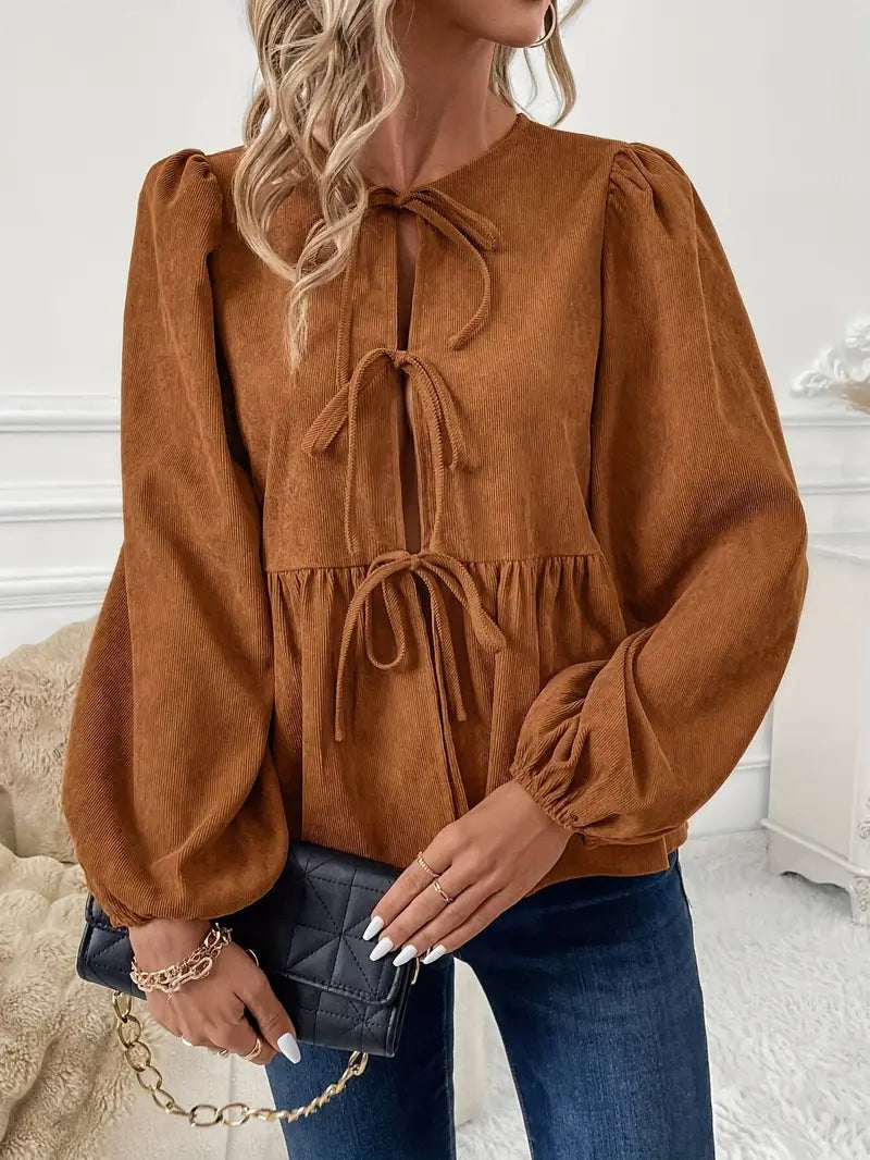 A Vintage Style Blouse with Delicate Timeless Details