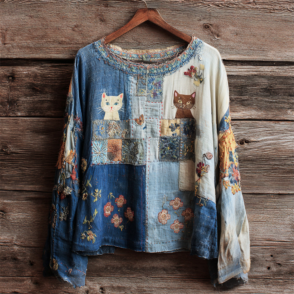 Timeless Vintage Style Top
