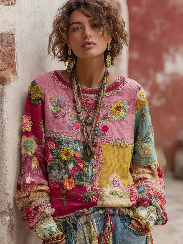 Gracefully Designed Sweater