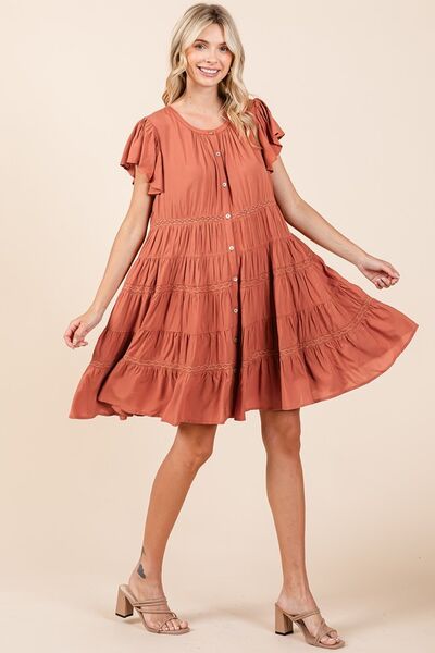 A Vintage Style Dress with Delicate Timeless Details