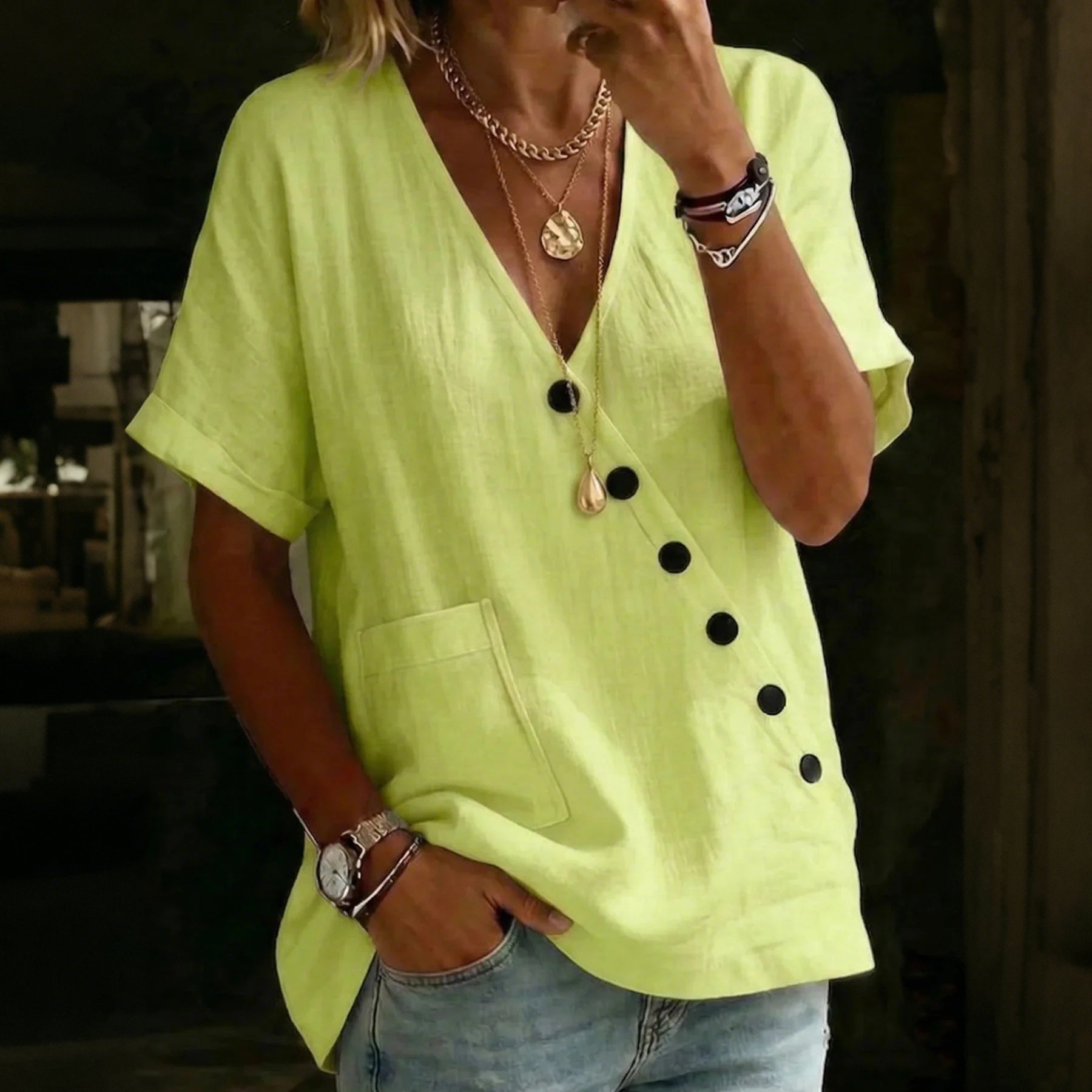 Yellow green