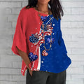 Blue red