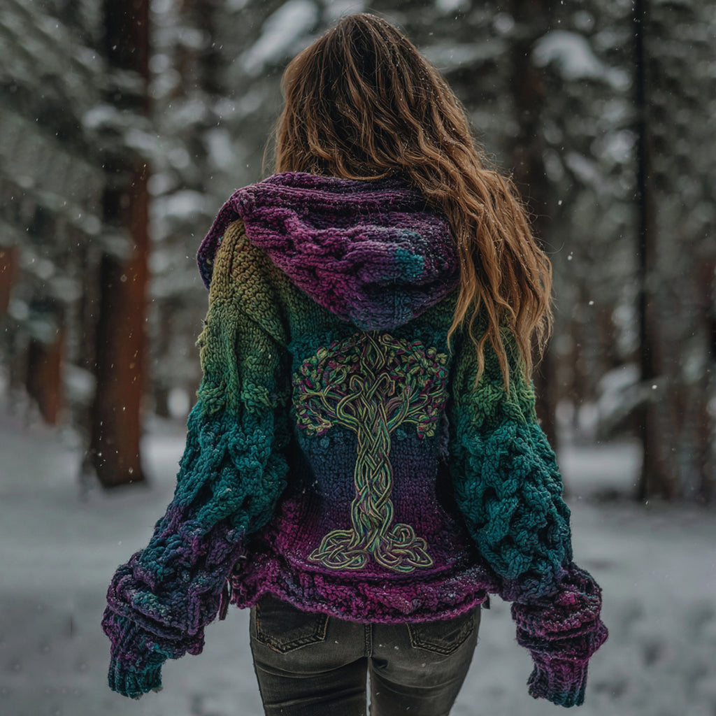 Purple green
