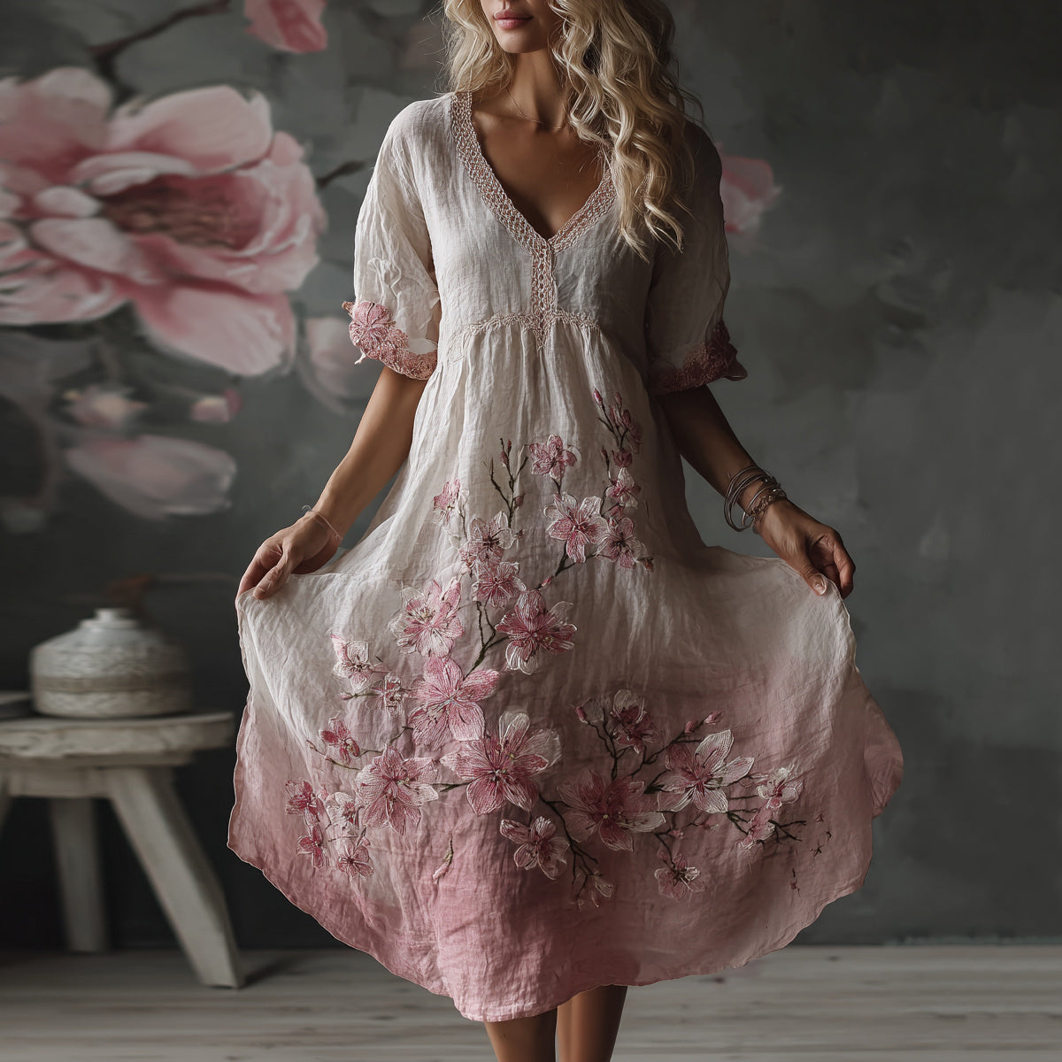 White pink