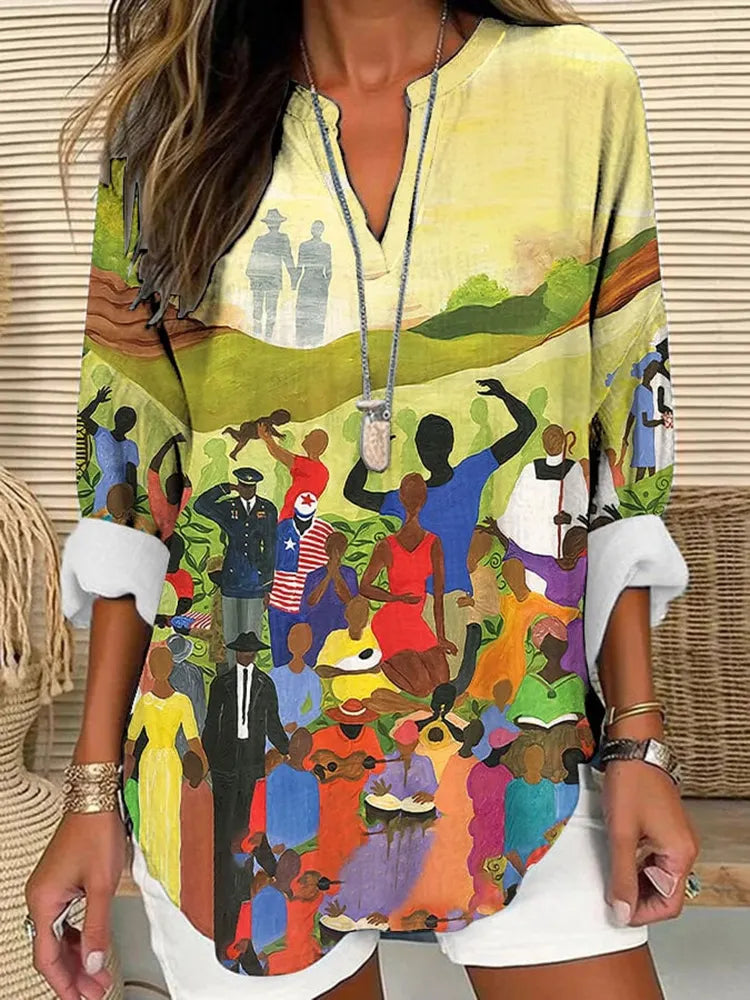 Timeless Vintage Style Blouse
