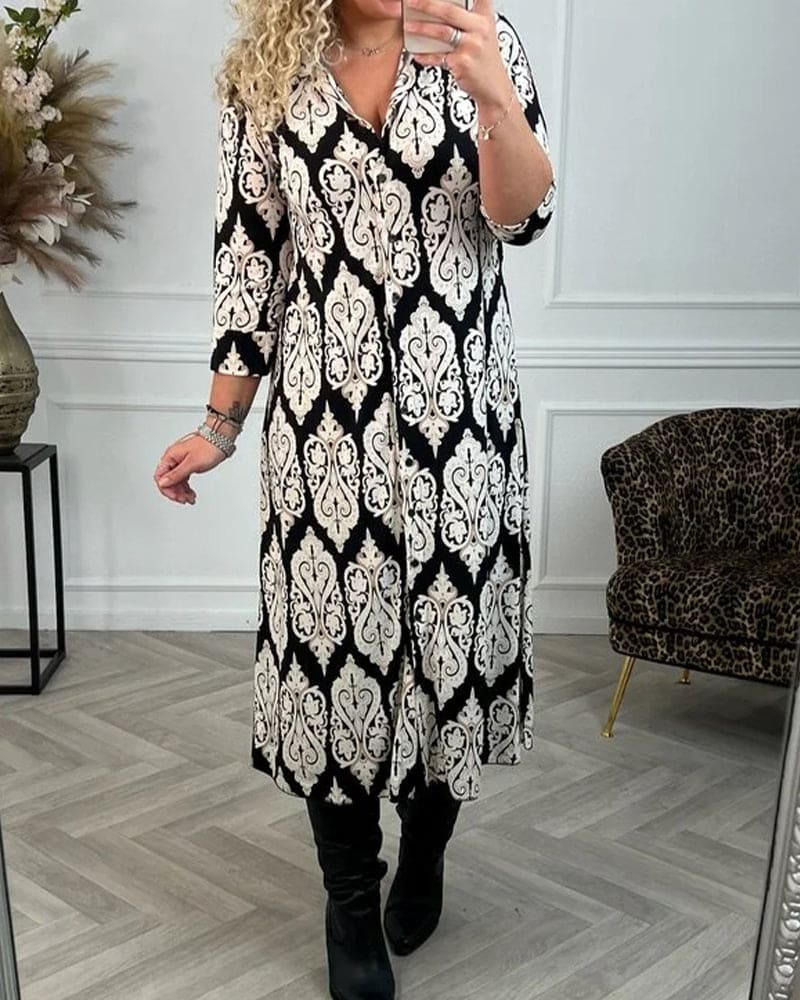 Elegantly Styled Dress for Everyday Wear