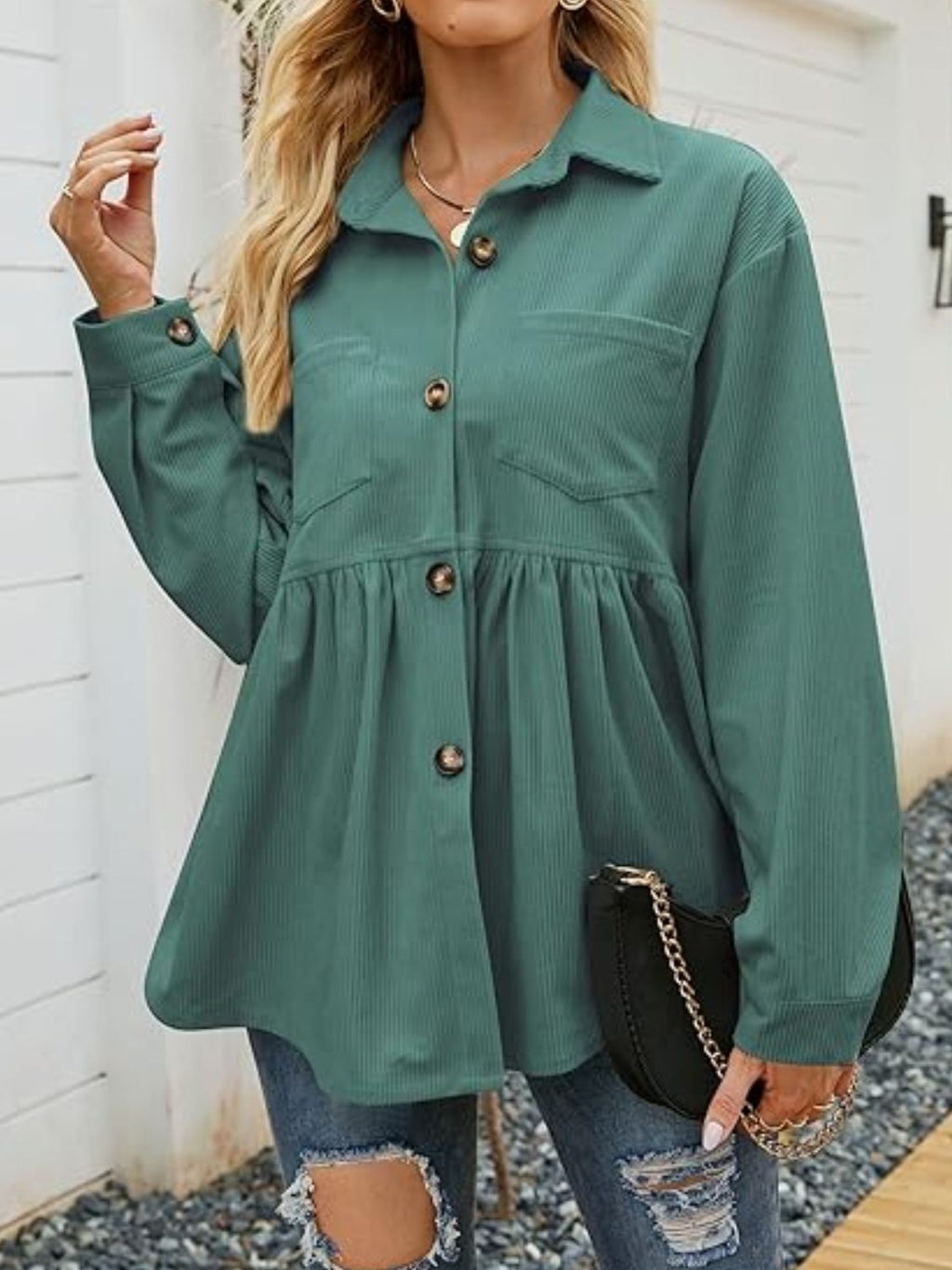 A Vintage Style Shirt with Delicate Timeless Details