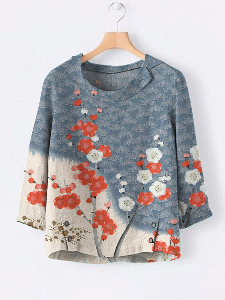 Timeless Vintage Style Blouse