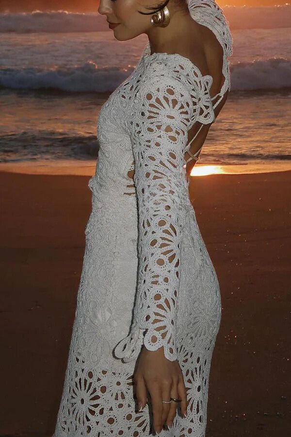 A Vintage Style Dress with Delicate Timeless Details