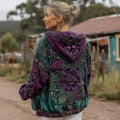 Purple green