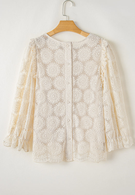 Gracefully Styled Blouse for Any Occasion