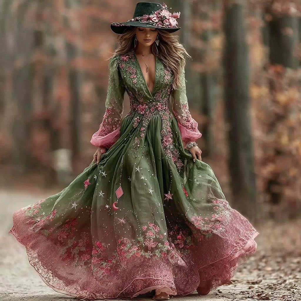 Pink green