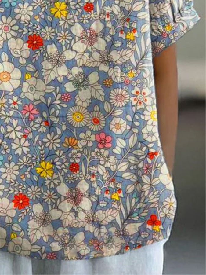 Vintage Inspired Blouse with a Contemporary Edge