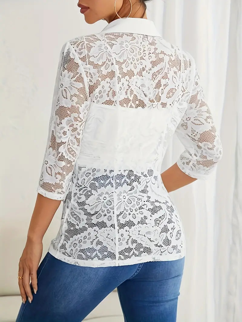 Well Tailored Blouse with a Graceful Silhouette