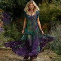 Purple green